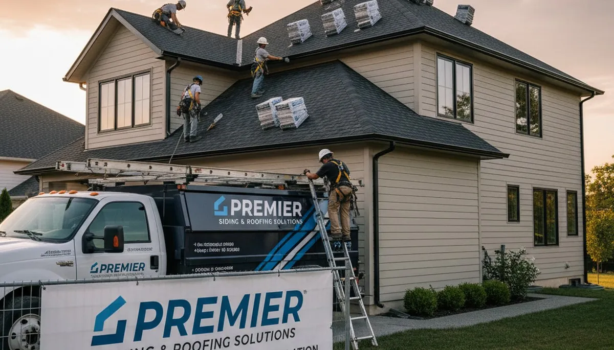 Professional roof installation in Greenville NC by Next Level Exteriors vinyl siding experts