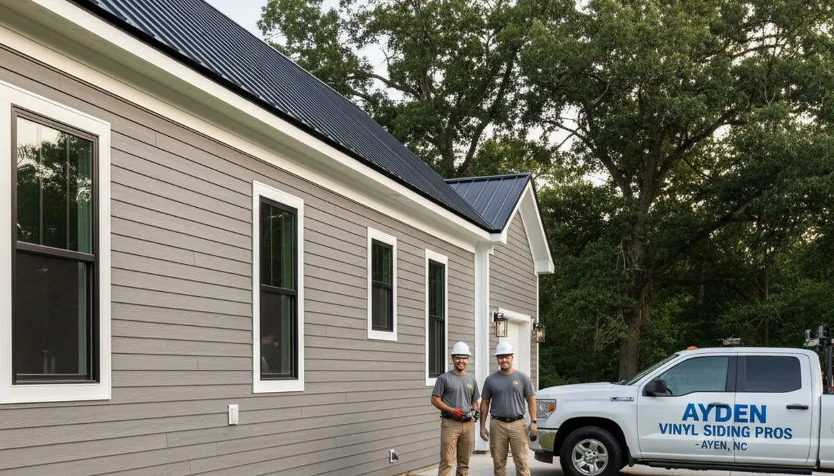Professional vinyl siding installation in Greenville NC by trusted local contractors
